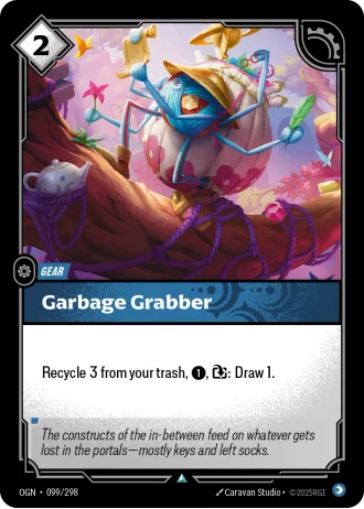 Garbage Grabber #099/298 — Origins