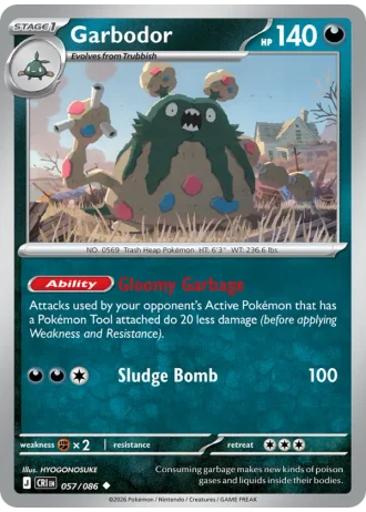 Garbodor #057/86 — Chaos Rising