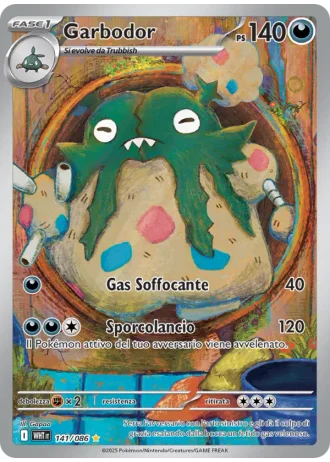 Garbodor #141/86 — Fuoco Bianco