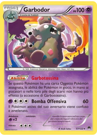 Garbodor #57/122 — Turbo Crash