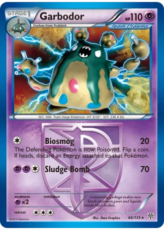 Garbodor #66/135 — Plasma Storm