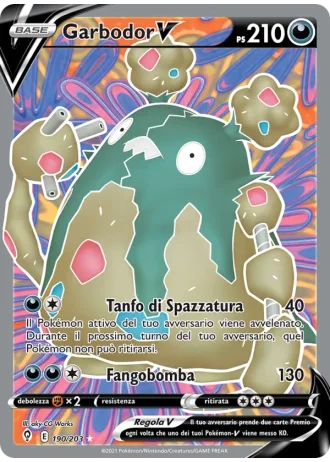 Garbodor V #190 — Evoluzioni Eteree