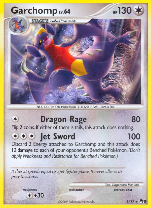 Garchomp #1 — POP Series 9