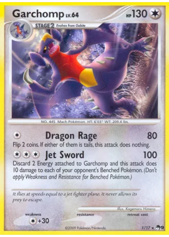 Garchomp #1 — POP Series 9