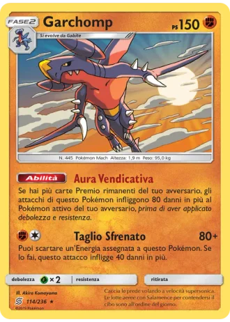 Garchomp #114/236 — Sintonia Mentale