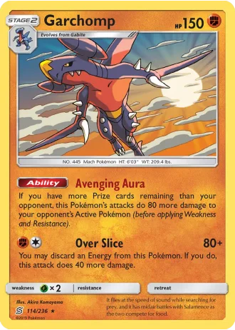 Garchomp #114/236 — Unified Minds
