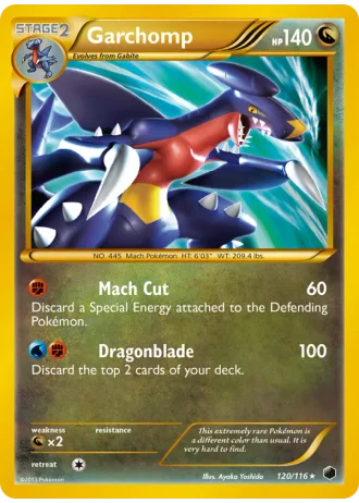 Garchomp #120 — Plasma Freeze