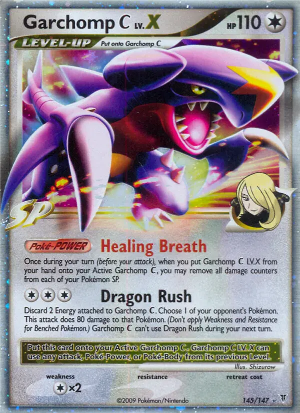 Garchomp C LV.X #145 — Supreme Victors