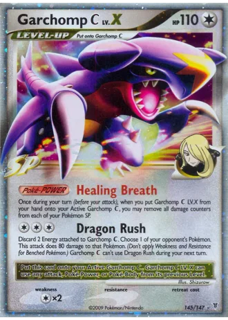 Garchomp C LV.X #145 — Supreme Victors