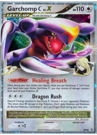 Garchomp C LV.X DP46 — Diamond & Pearl Promos