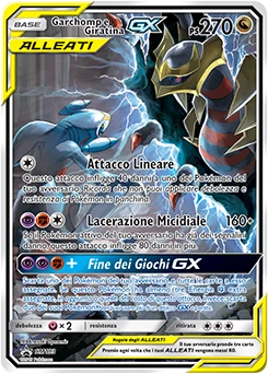 Garchomp e Giratina GX SM193 — Sole e Luna Promos