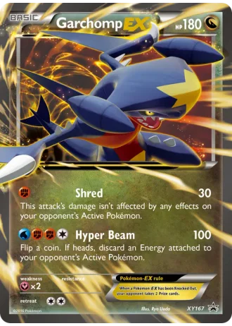 Garchomp EX XY167 — XY Promos