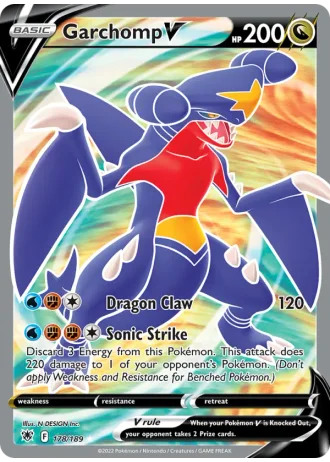 Garchomp V #178/189 — Astral Radiance