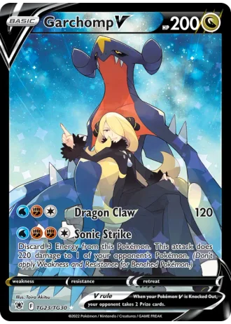 Garchomp V TG23/30 — Trainer Gallery (Astral Radiance)