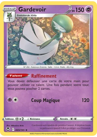 Gardevoir #069/195 — Tempête Argentée
