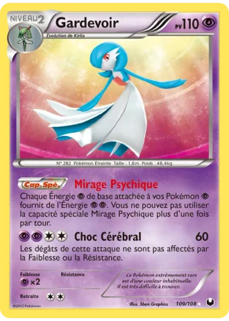 Gardevoir #109 — Explorateurs Obscurs
