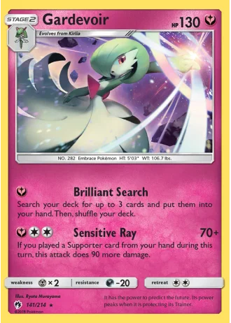 Gardevoir #141/214 — Lost Thunder