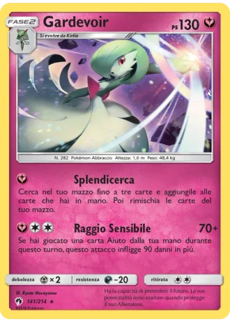 Gardevoir #141/214 — Tuoni Perduti