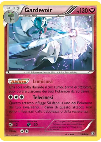 Gardevoir #54/98 — Antiche Origini