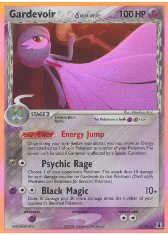 Gardevoir #6/113 — EX Specie Delta