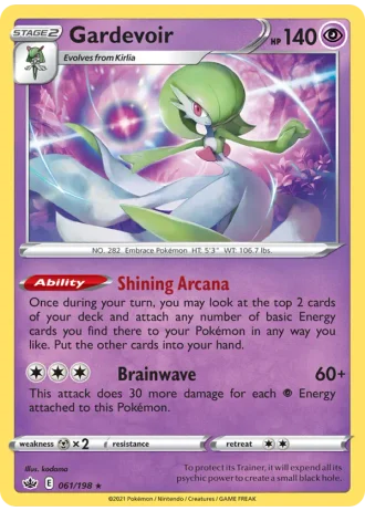Gardevoir #61/198 — Chilling Reign
