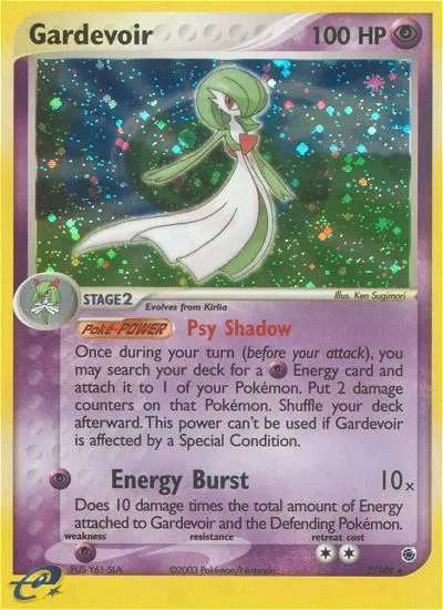 Gardevoir #7 — EX Rubino & Zaffiro