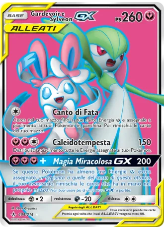 Gardevoir e Sylveon GX #204 — Legami Inossidabili