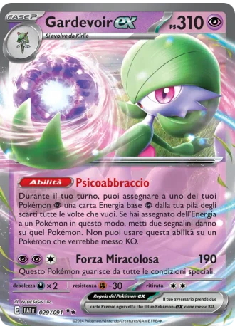 Gardevoir ex #029 — Destino di Paldea
