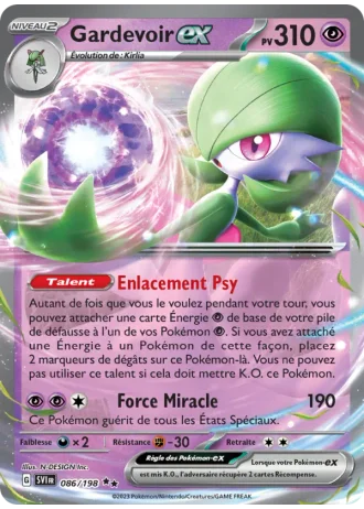 Gardevoir ex #086/198 — Écarlate et Violet