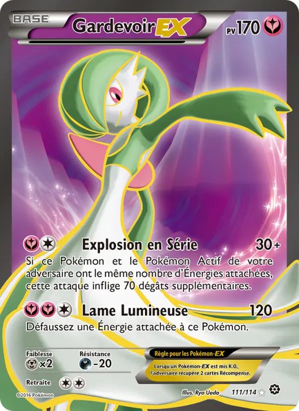 Gardevoir EX #111 — Offensive Vapeur