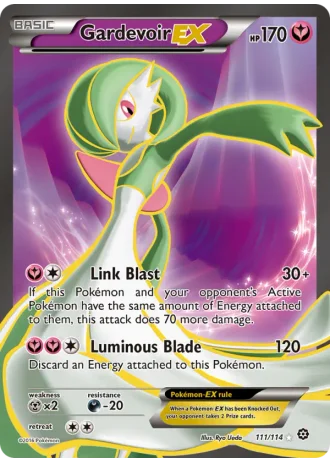 Gardevoir EX #111 — Steam Siege