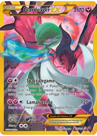 Gardevoir EX #116/114 — Vapori Accesi