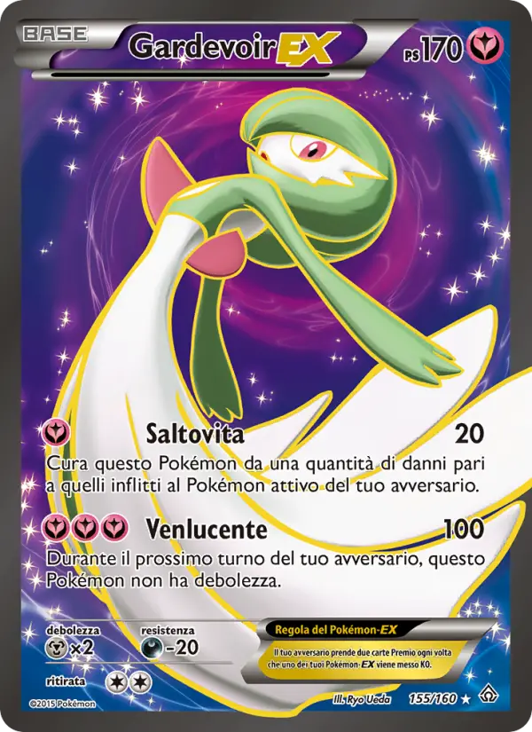Gardevoir EX #155 — Scontro Primordiale