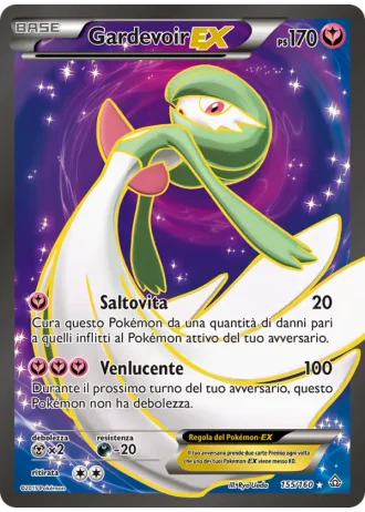 Gardevoir EX #155 — Scontro Primordiale