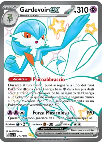 Gardevoir ex #217 — Destino di Paldea