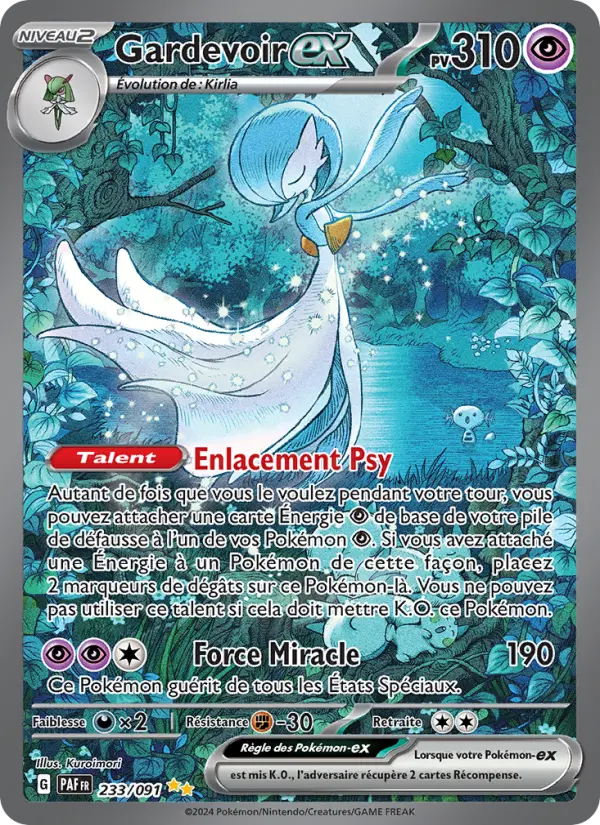 Gardevoir ex #233 — Destinées de Paldea