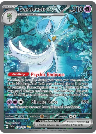 Gardevoir ex #233 — Paldean Fates