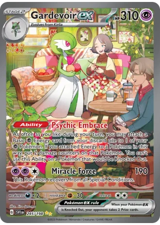 Gardevoir ex #245 — Scarlet & Violet