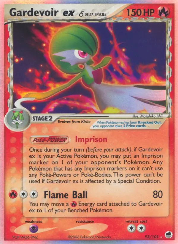 Gardevoir ex #93 — Dragon Frontiers