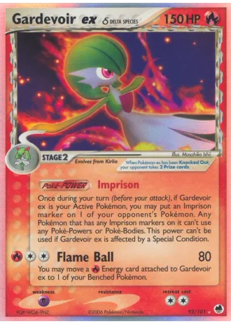 Gardevoir ex #93 — Dragon Frontiers