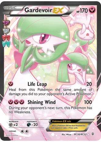 Gardevoir EX RC30 — Radiant Collection (Generations)