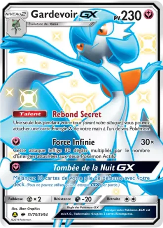 Gardevoir GX SV75 — Coffre Chromatique (Destinées Occultes)