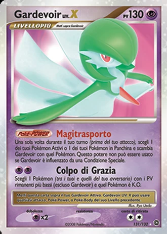 Gardevoir LIV.X #131/132 — Prodigi Segreti