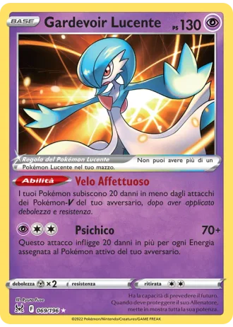 Gardevoir Lucente #069 — Origine Perduta