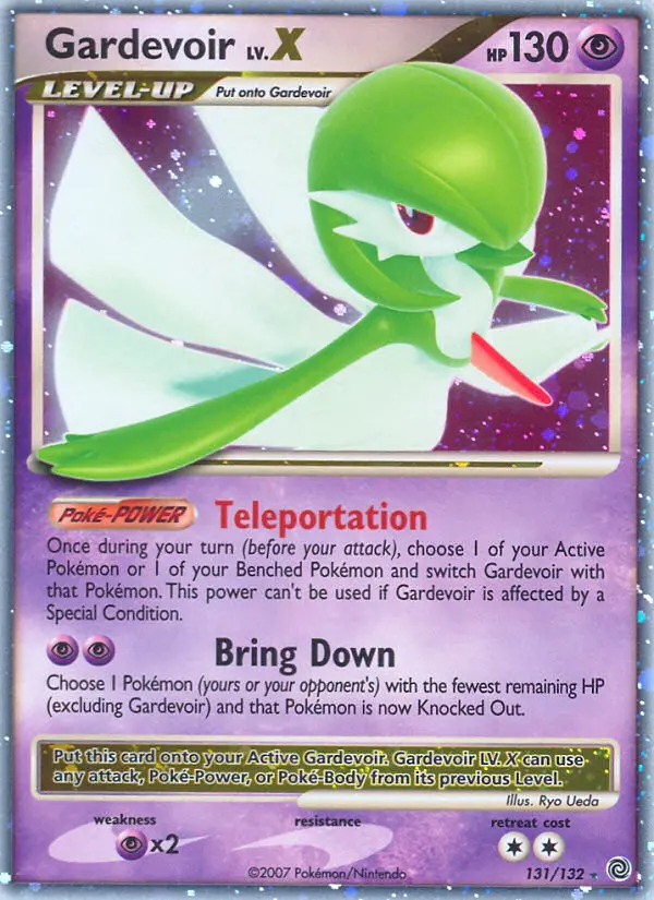 Gardevoir LV.X #131 — Secret Wonders