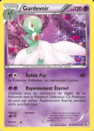 Gardevoir RC10 — Collection Radieuse (Trésors Légendaires)