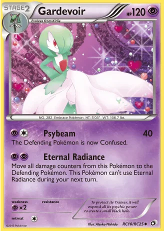 Gardevoir RC10 — Radiant Collection (Legendary Treasures)