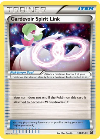 Gardevoir Spirit Link #101/114 — Steam Siege