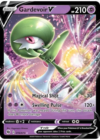 Gardevoir V #16/73 — Champion's Path