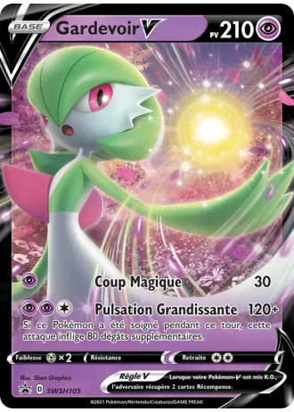 Gardevoir V SWSH105 — Épée & Bouclier Promos